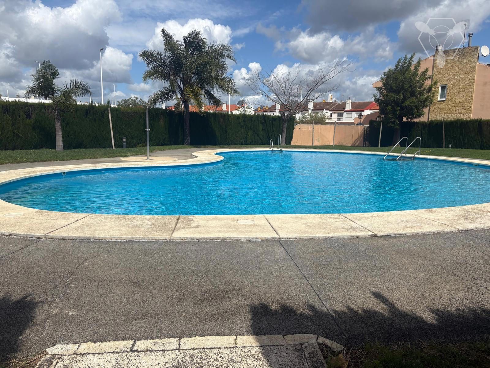 Swimming pool of Single-family semi-detached for sale in Aljaraque  with Air Conditioner, Storage room and Swimming Pool
