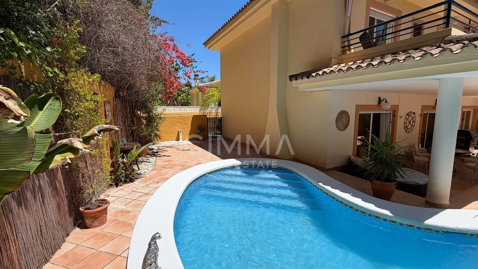 Swimming pool of Detached homes for sale in L'Alfàs del Pi  with Air Conditioner, Heating and Terrace
