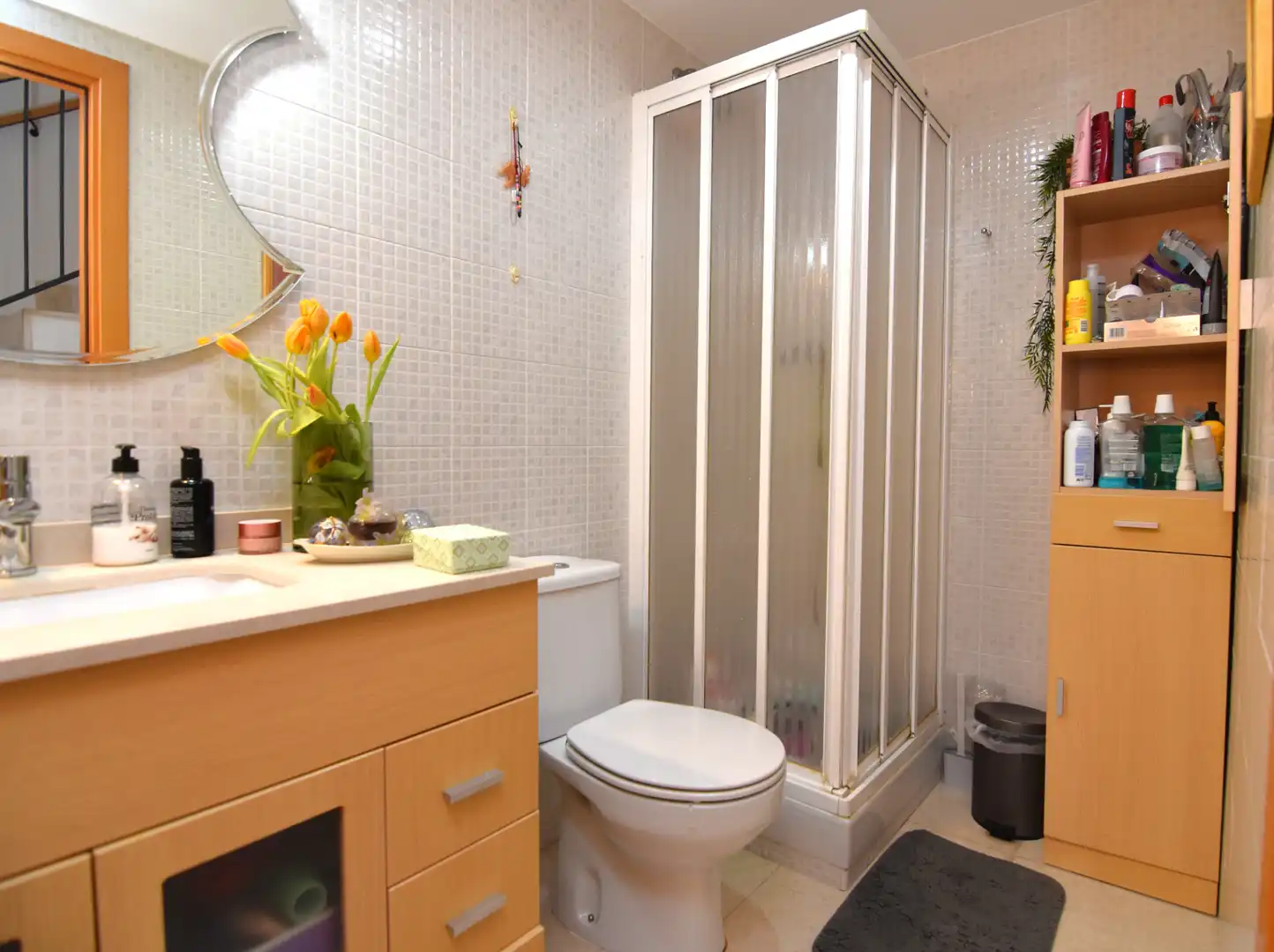 Baño de Casa adosada en venta en Calella con Aire acondicionado, Calefacción y Jardín privado