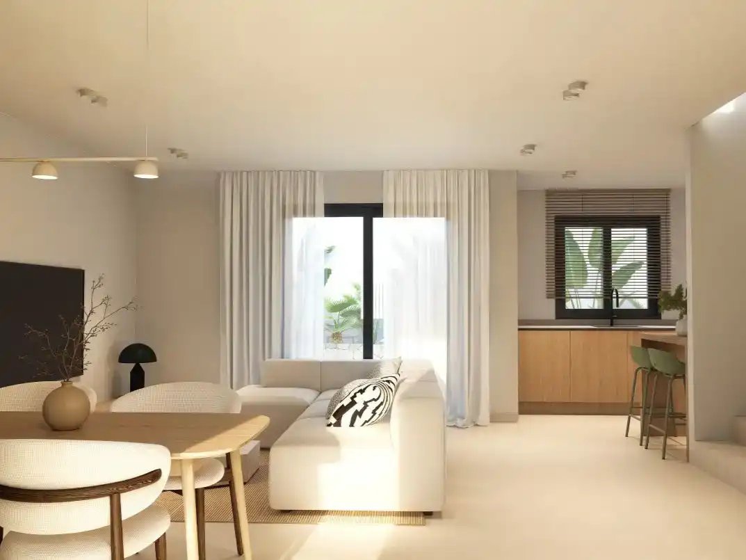 Living room of Flat for sale in Vera Ciudad