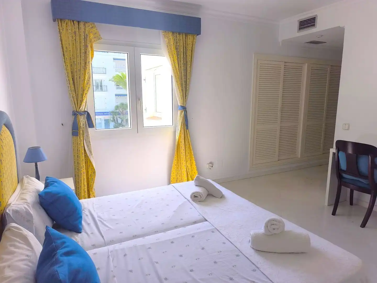 Bedroom of Flat for rent in Marbella  with Private garden, Terrace and Storage room