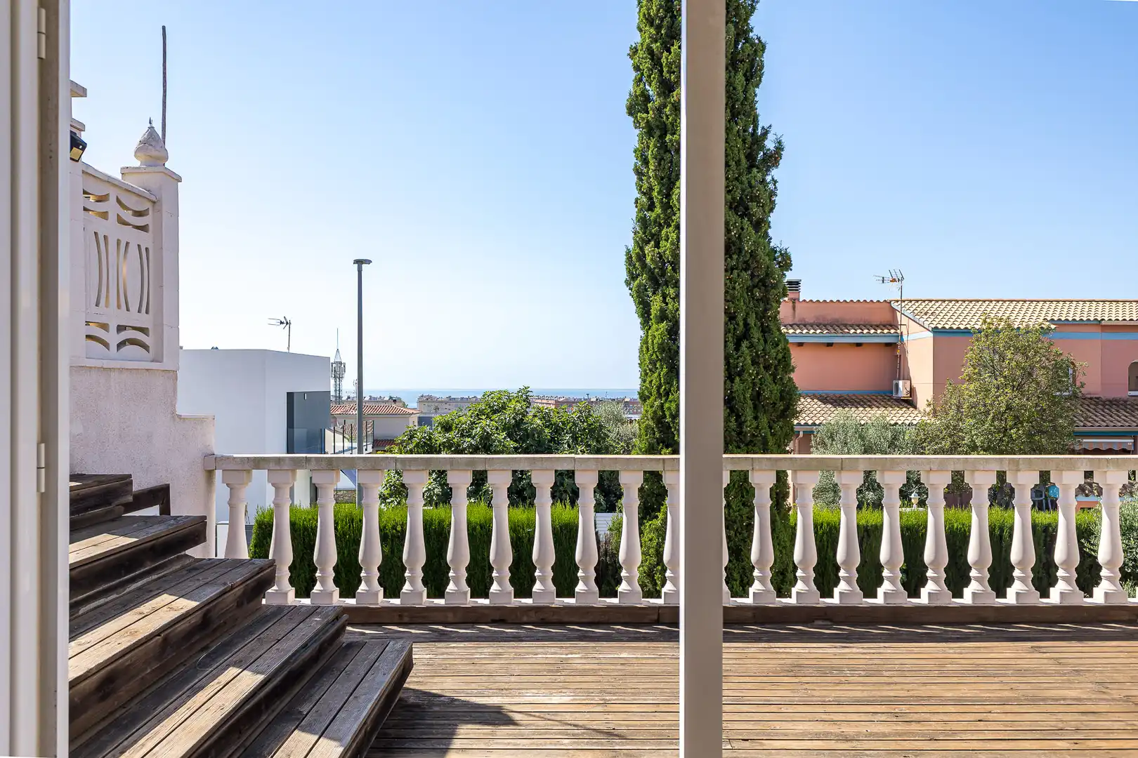 Terraza de Casa o chalet en venta en Cubelles con Aire acondicionado, Calefacción y Jardín privado