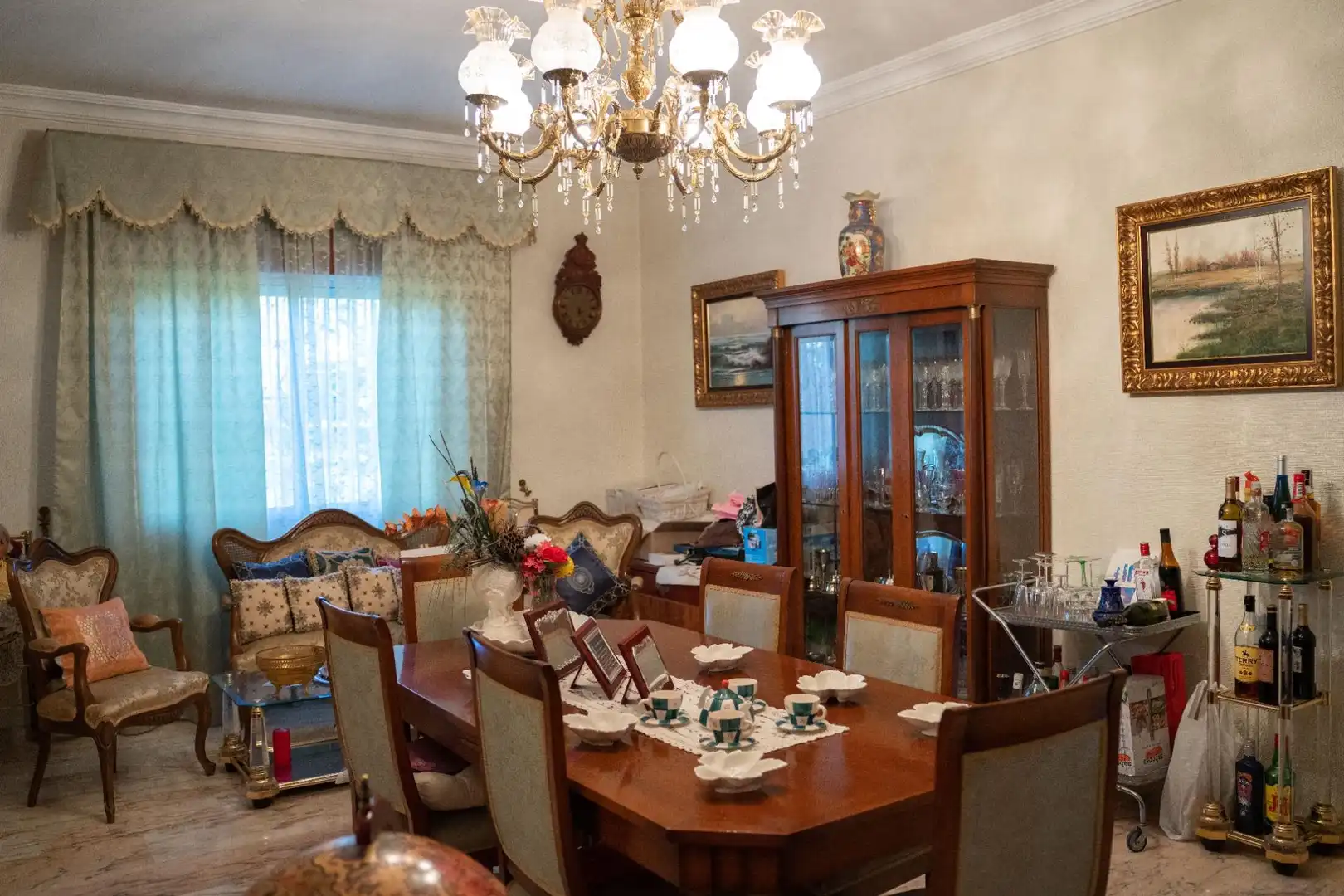 Dining room of Houses for sale in Gines  with Air Conditioner, Heating and Private garden
