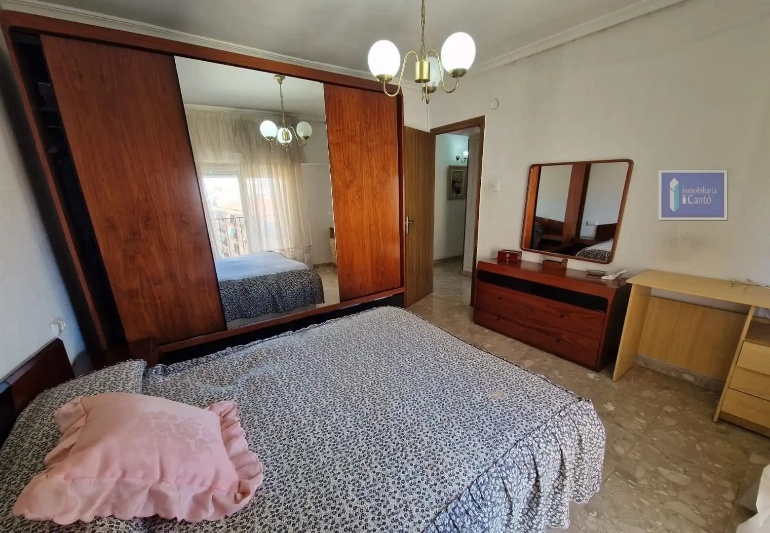 Bedroom of Flat for sale in Alcoy / Alcoi  with Balcony