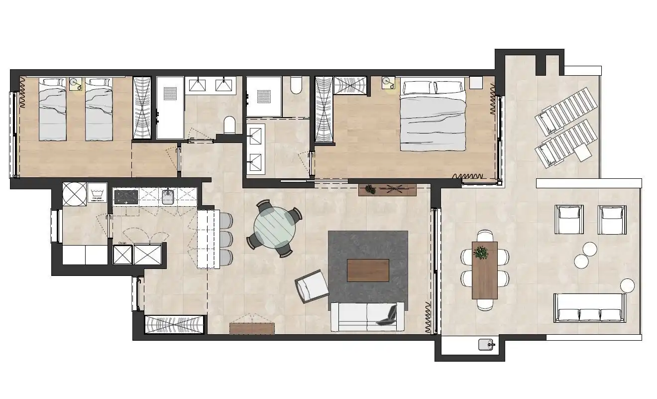 Apartamento en venta en Palo Alto