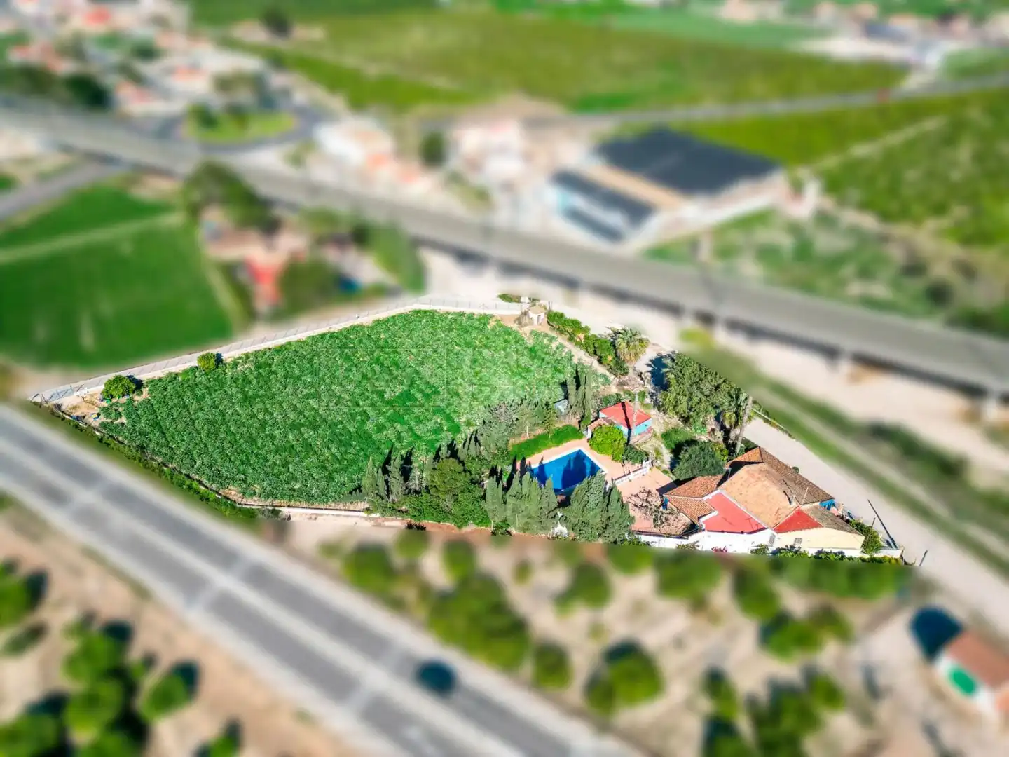 Außenansicht von Haus oder Chalet zum Verkauf in Orihuela mit Privatgarten, Abstellraum und Schwimmbad