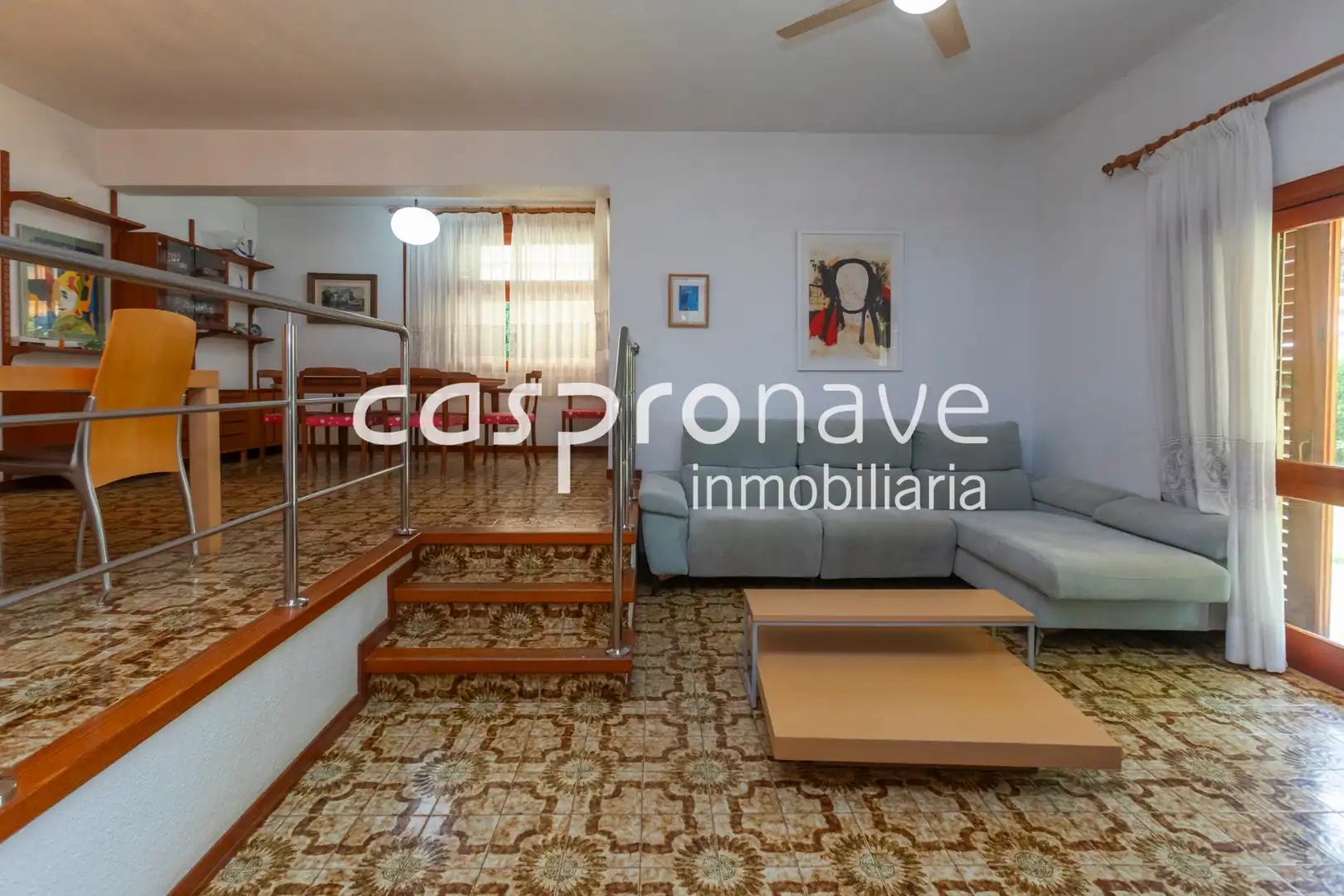 Sala de estar de Casa o chalet en venta en Benicasim / Benicàssim con Jardín privado, Terraza y Trastero