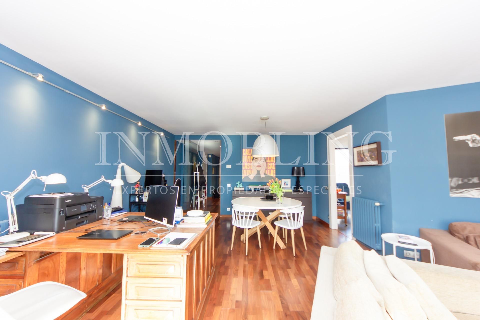 Wohnzimmer von Wohnung zum Verkauf in Mataró mit Klimaanlage, Heizung und Parkett