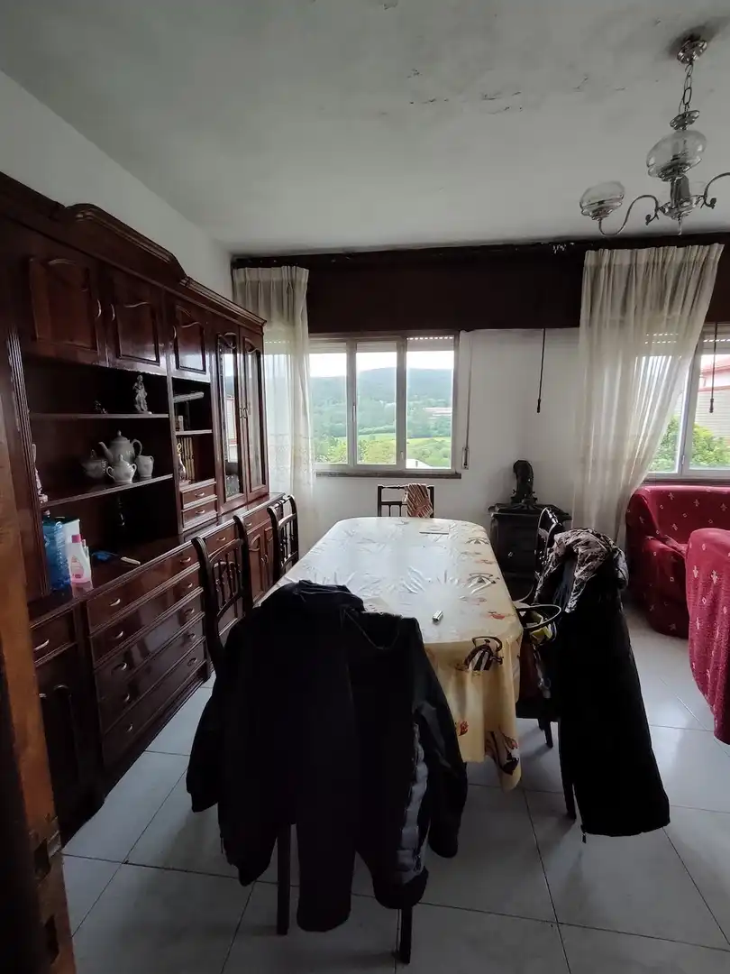 Comedor de Casa o chalet en venta en Lousame con Jardín privado, Trastero y Amueblado