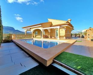 Swimming pool of House or chalet to rent in Calpe / Calp  with Air Conditioner, Heating and Terrace