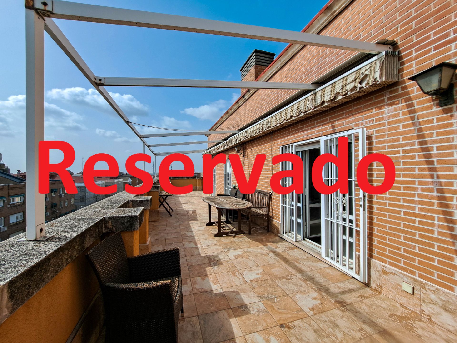 Terraza de Ático en venta en  Madrid Capital con Aire acondicionado, Calefacción y Parquet