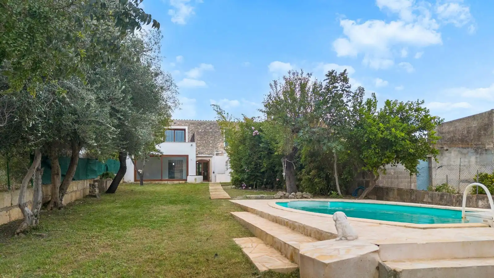 Jardín de Casa adosada en venta en Campanet con Calefacción, Jardín privado y Terraza