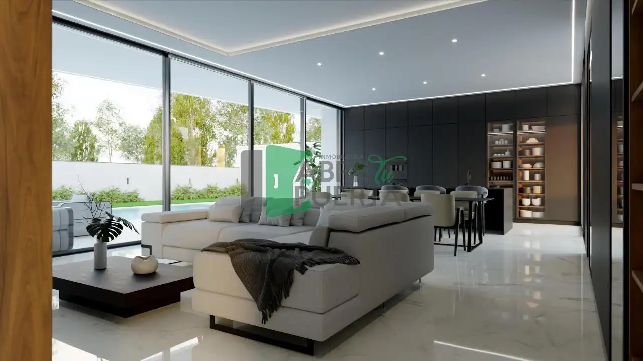 Sala de estar de Casa o chalet en venta en O Pereiro de Aguiar  con Calefacción, Jardín privado y Piscina