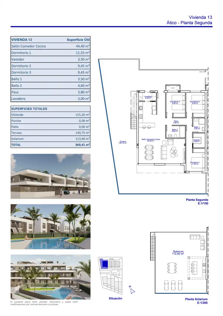 Penthouse with pool for sale in Calle Ramon de Campoamor-barrio S. Is, imagen 28