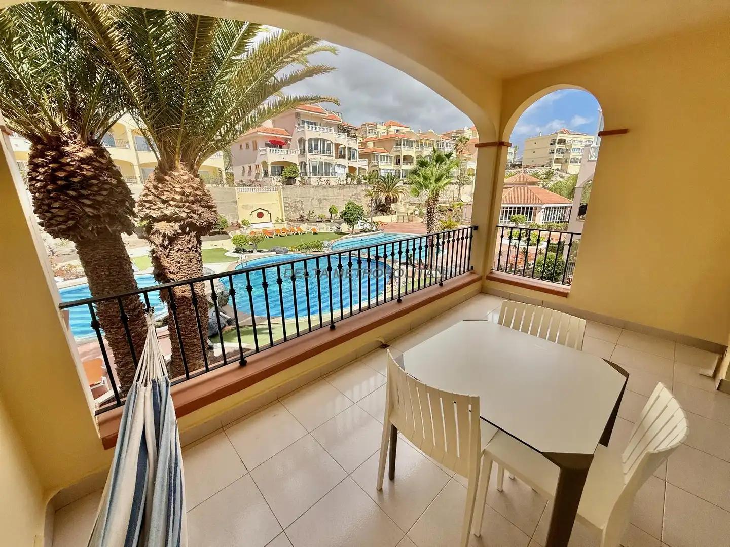 Terrassa de Apartament de lloguer en San Miguel de Abona amb Aire condicionat, Terrassa i Moblat