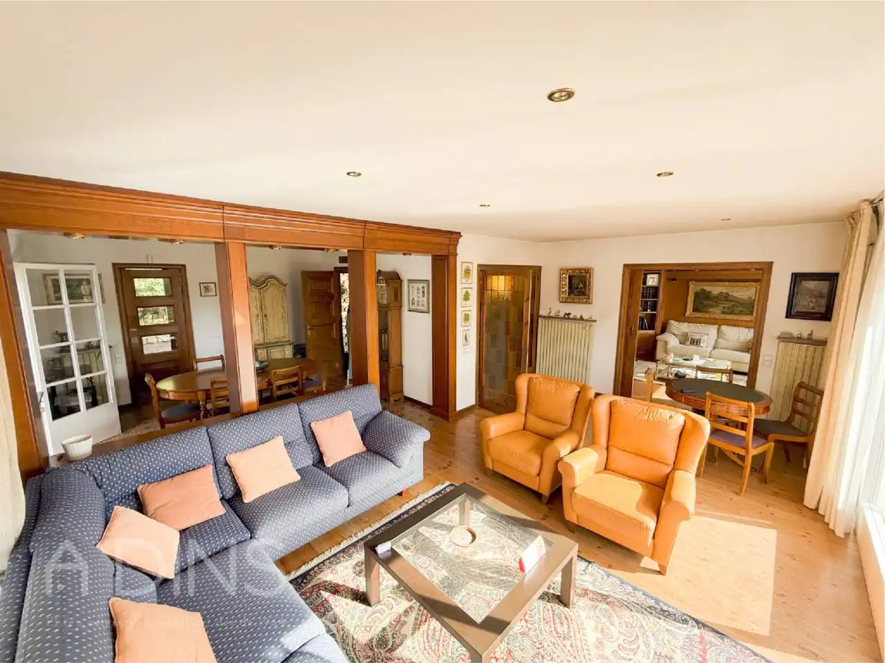 Sala de estar de Casa o chalet en venta en Sant Feliu de Codines con Calefacción y Jardín privado