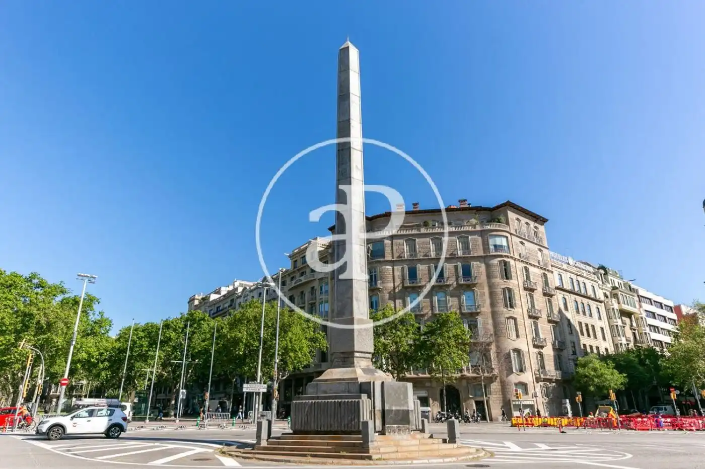Vista exterior de Piso de alquiler en Barcelona con Aire acondicionado, Calefacción y Amueblado