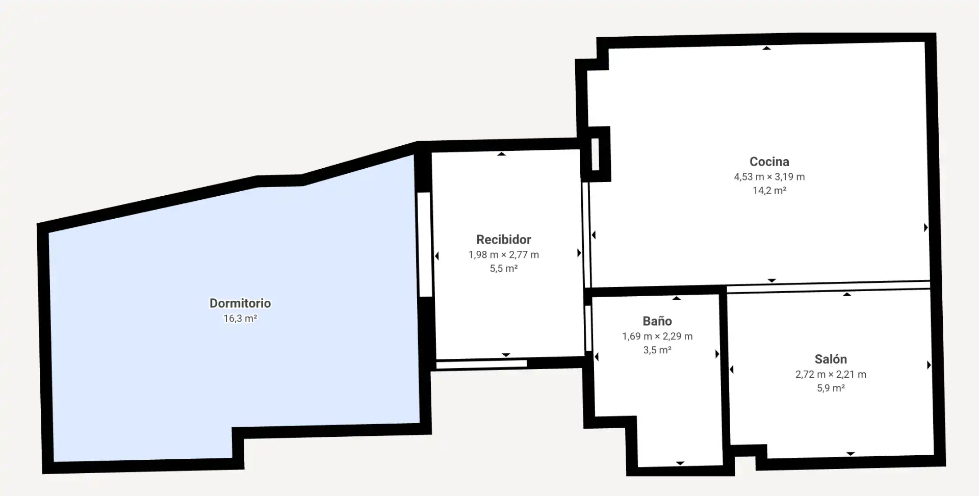 Flat for rent in Málaga  with Air Conditioner, Furnished and Washing machine