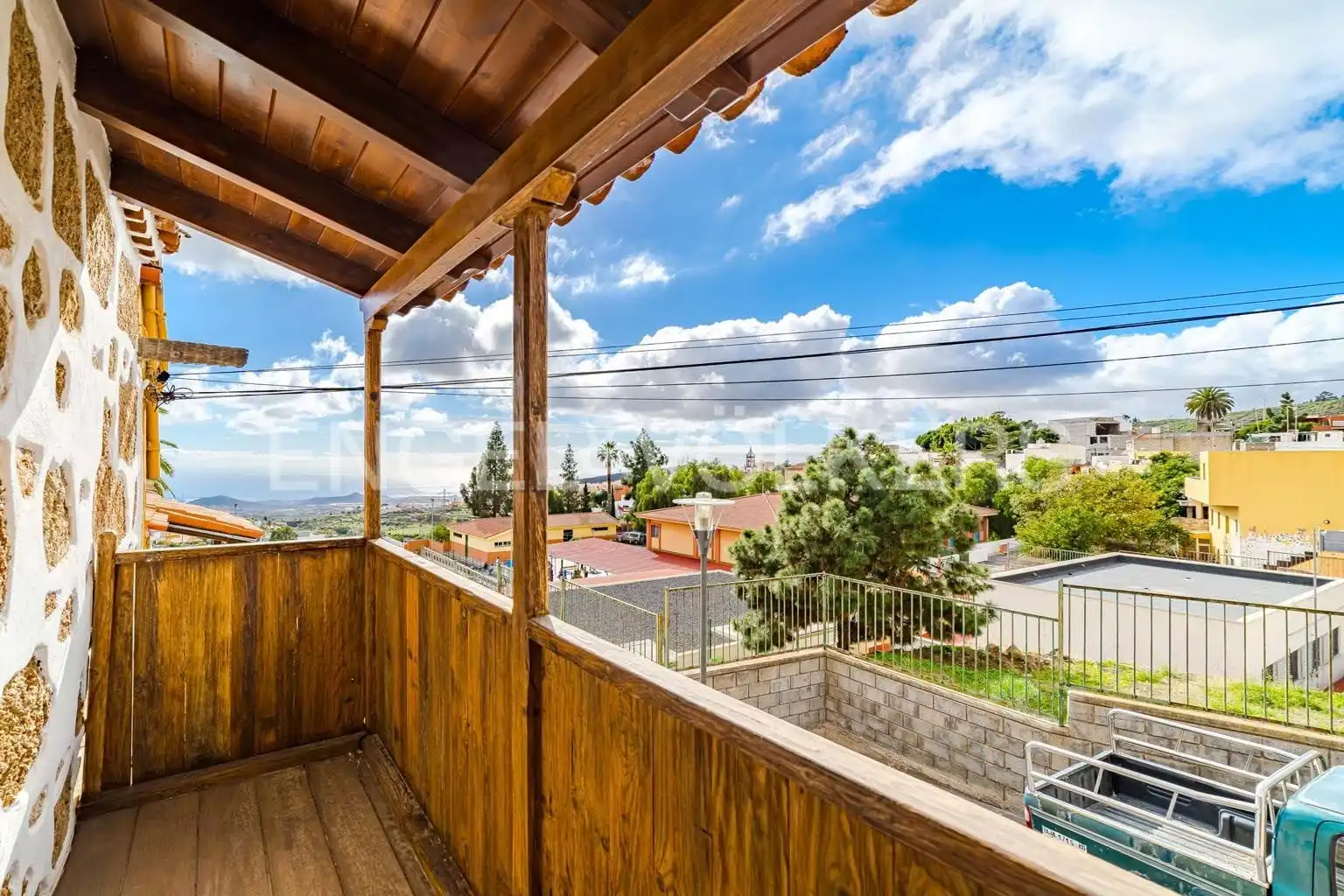 Exterior view of Houses for sale in Granadilla de Abona  with Terrace, Swimming Pool and Furnished