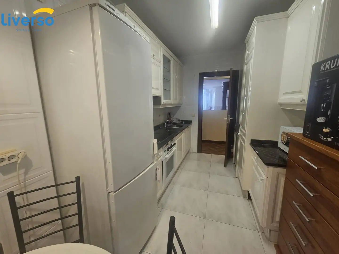 Kitchen of Flat for rent in Burgos  with Parquet flooring and Terrace