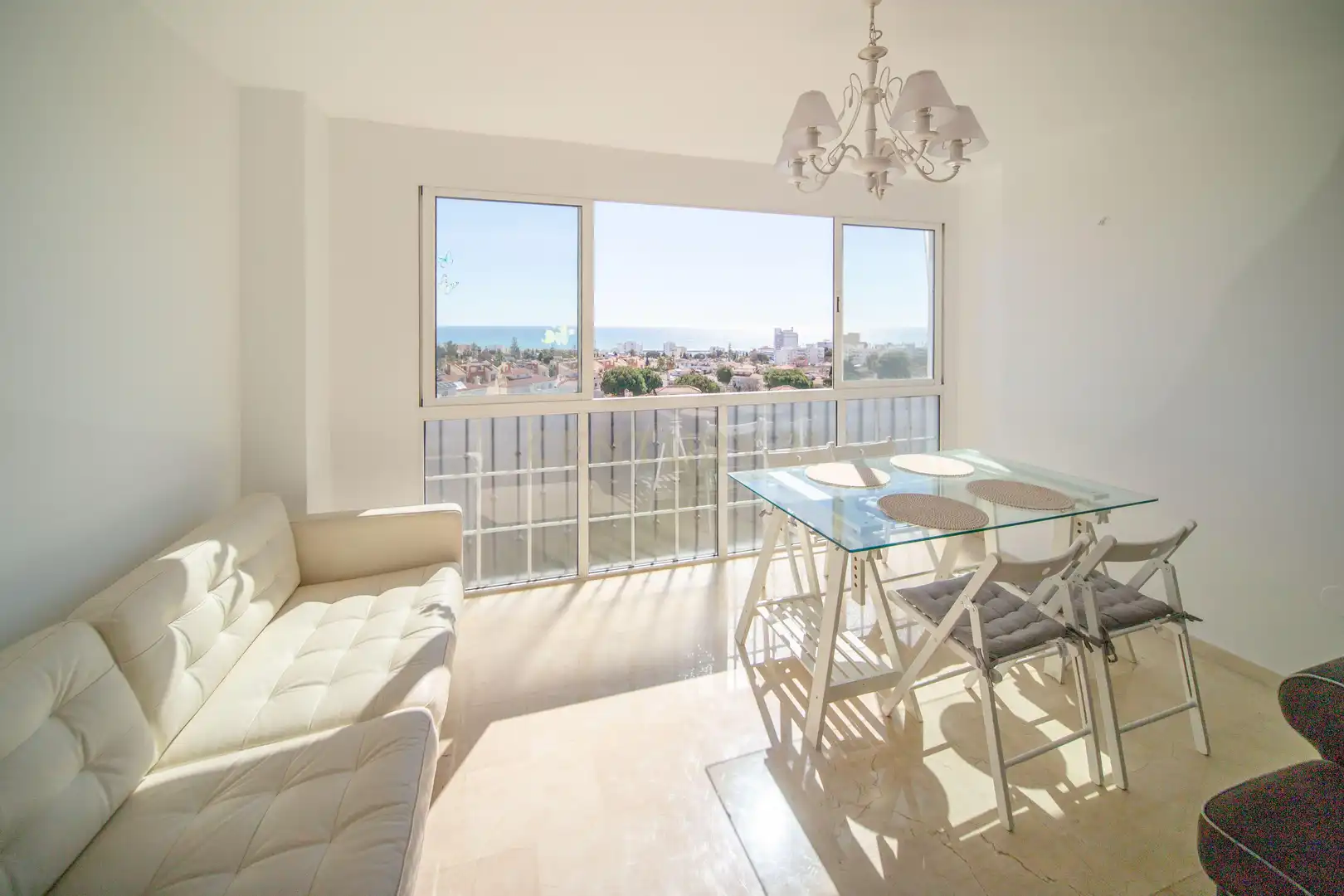 Dining room of Apartments for sale in Benalmádena  with Air Conditioner, Storage room and Swimming Pool