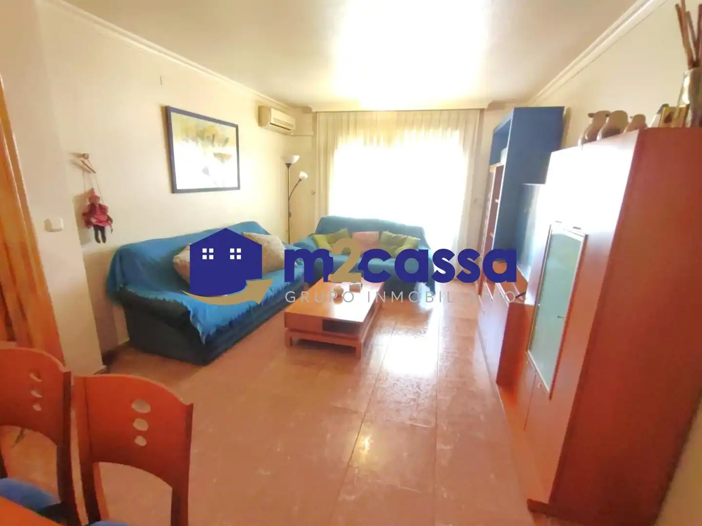 Living room of Flat for sale in Lorca  with Air Conditioner, Storage room and Furnished