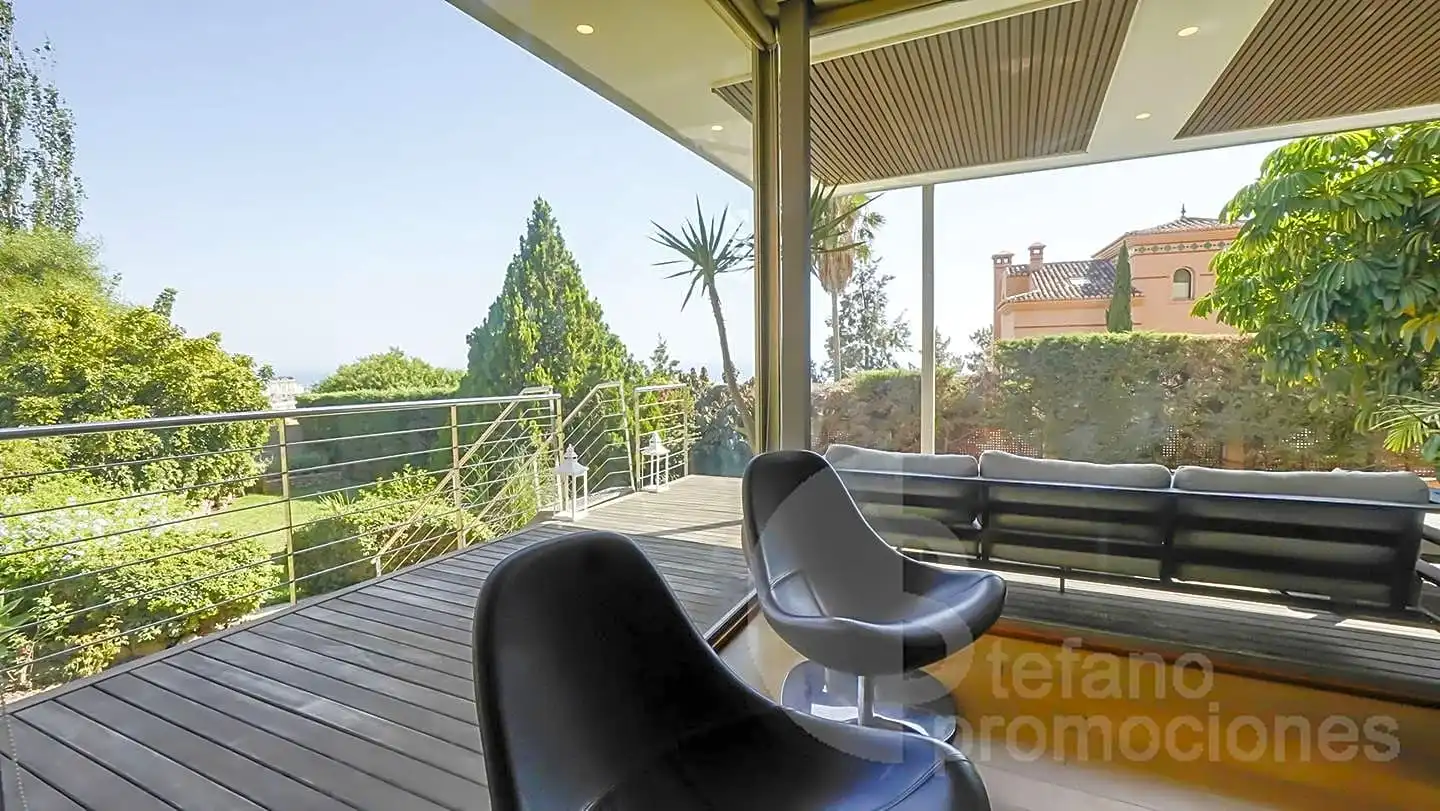 Terraza de Casa o chalet en venta en Málaga con Aire acondicionado, Calefacción y Jardín privado