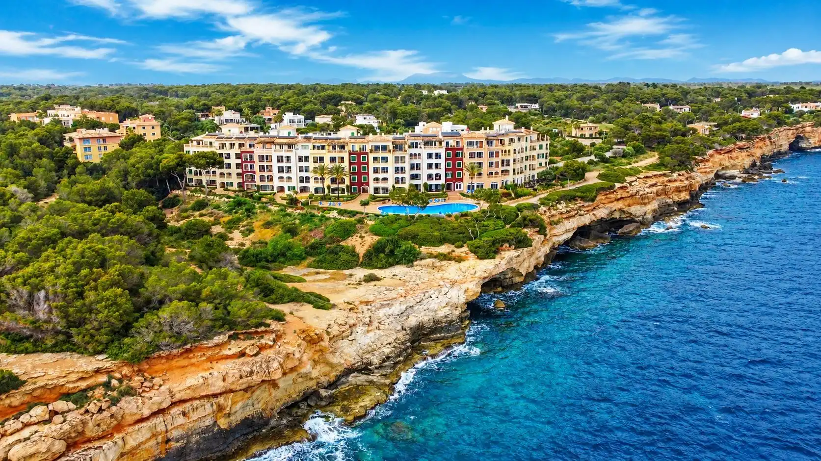 Vista exterior de Piso en venta en Llucmajor con Aire acondicionado, Jardín privado y Terraza