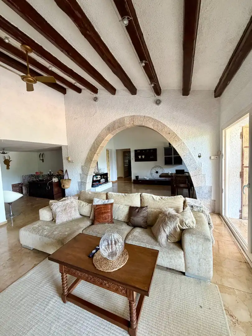 Sala d'estar de Casa o xalet en venda en Lloret de Mar amb Balcó