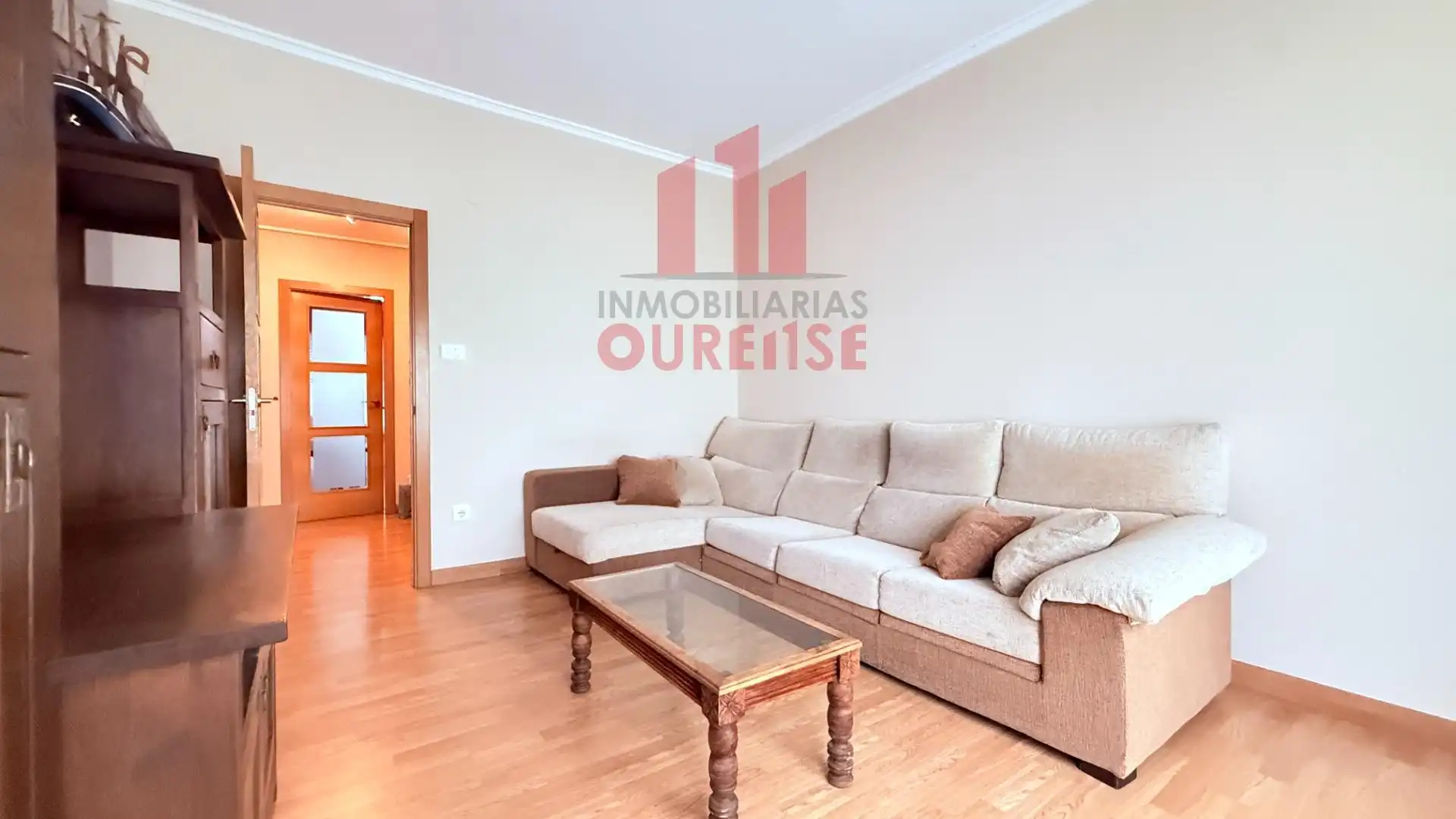 Living room of Flat for rent in Ourense Capital   with Heating and Furnished