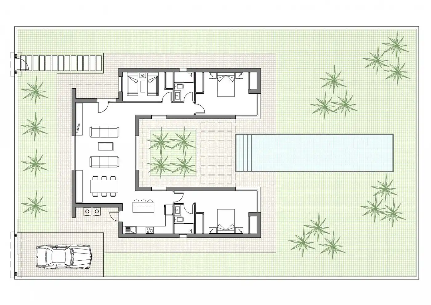 Chalet con piscina en venta en Benijófar, imagen 5