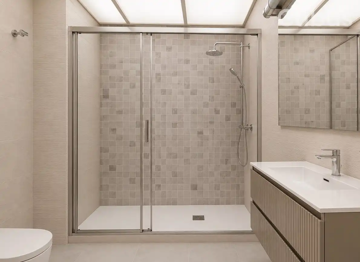 Bathroom of Flat for sale in Olot  with Heating, Terrace and Balcony