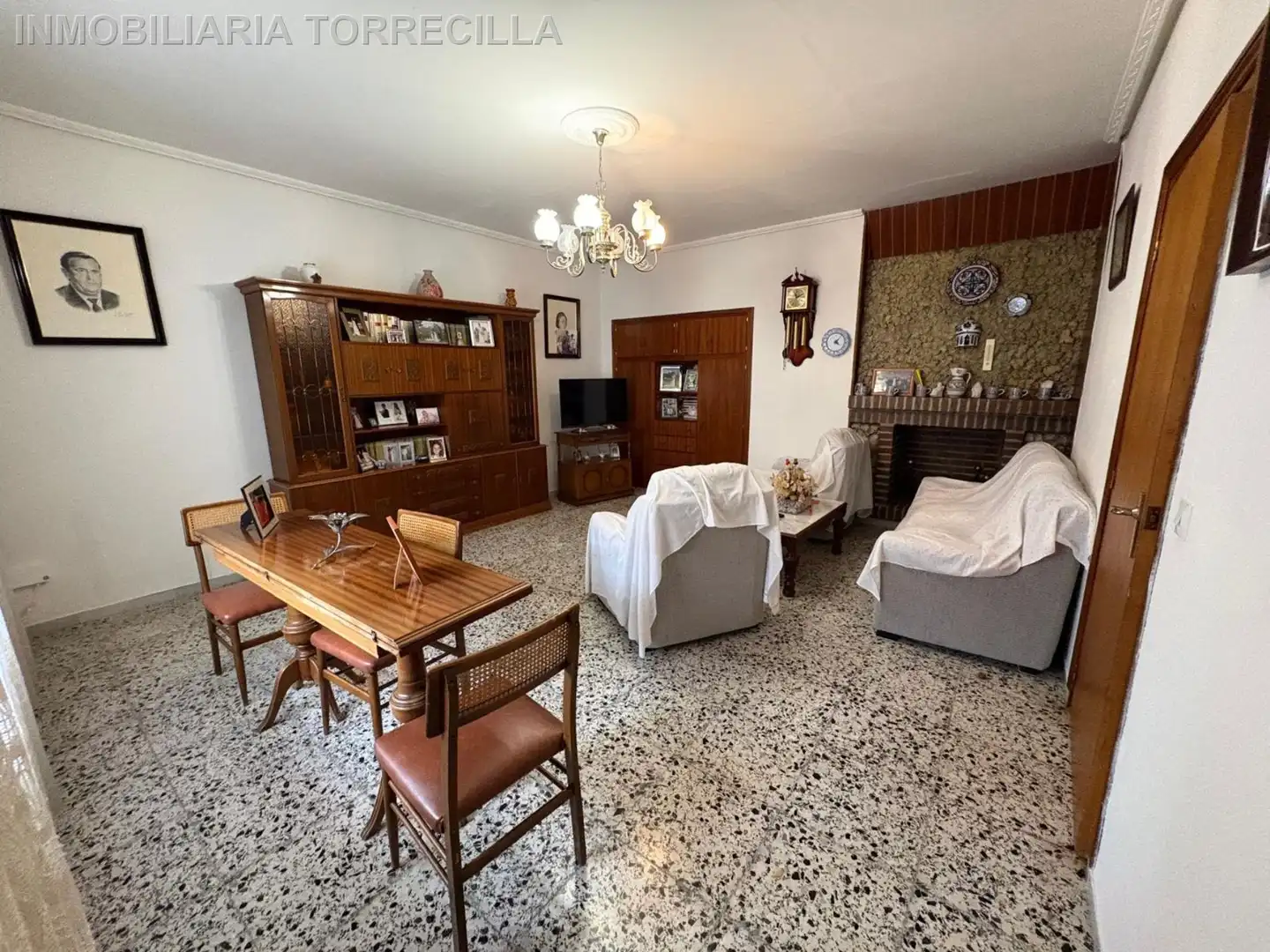 Sala de estar de Finca rústica en venta en Renedo de Esgueva, Valladolid