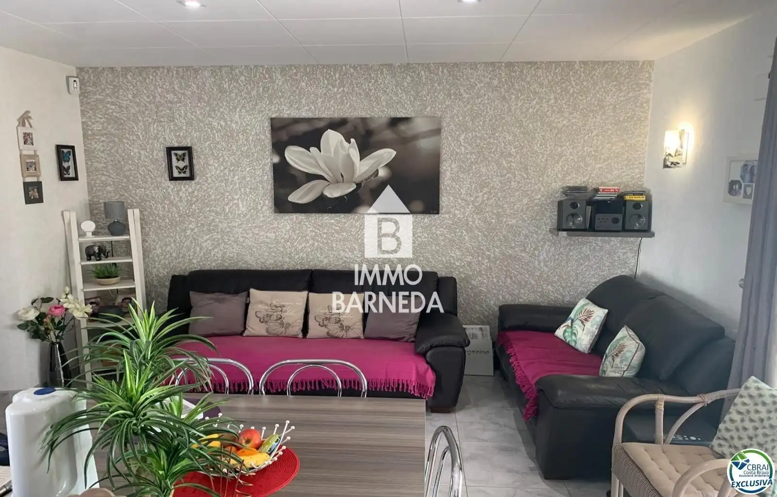 Sala d'estar de Casa o xalet en venda en Roses amb Aire condicionat, Calefacció i Terrassa