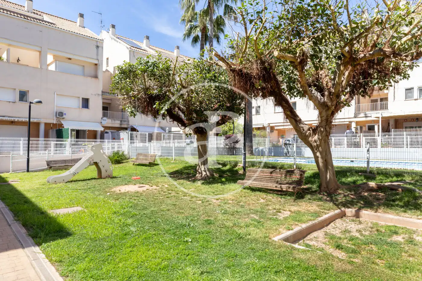 Jardí de Casa adosada de lloguer en Almenara amb Calefacció, Jardí privat i Terrassa