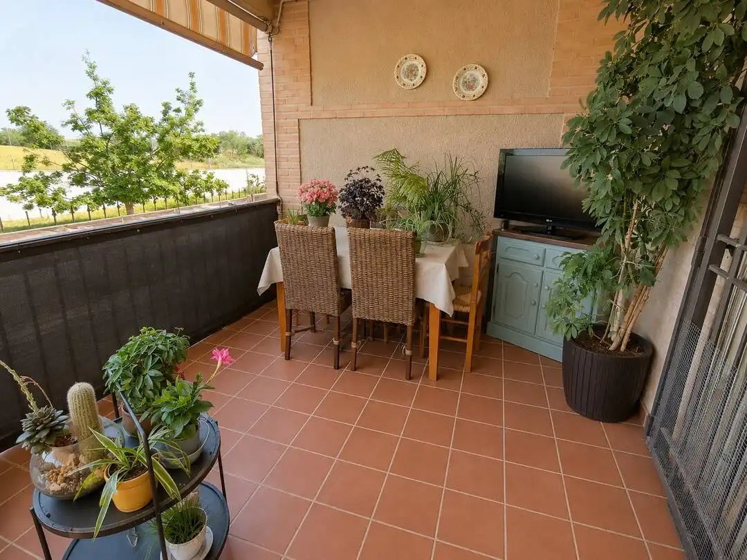 Terraza de Casa o chalet en venta en Villaluenga de la Sagra con Aire acondicionado, Calefacción y Jardín privado
