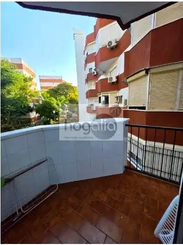 Terraza de Piso de alquiler en Sevilla con Aire acondicionado, Terraza y Amueblado