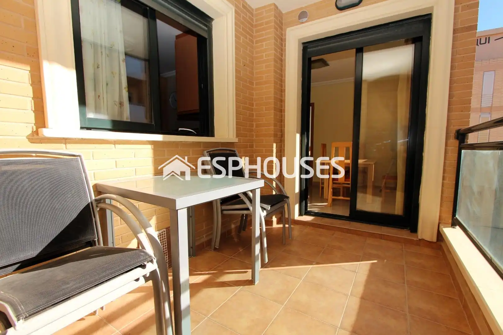 Balcony of Apartments for sale in Guardamar del Segura  with Air Conditioner and Furnished