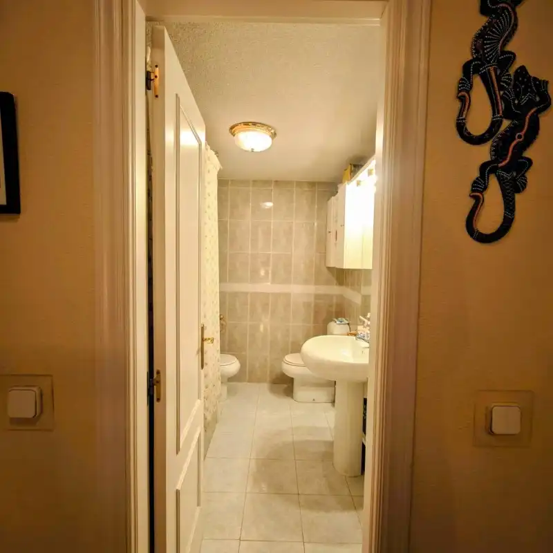 Bathroom of Houses for sale in Los Molinos  with Heating, Private garden and Storage room