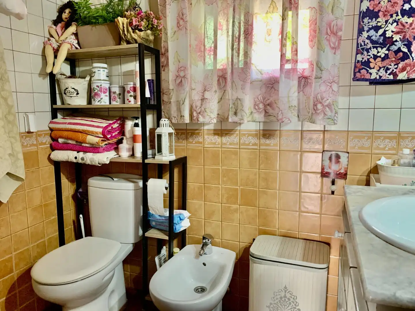 Baño de Casa o chalet en venta en Lora del Río con Aire acondicionado, Calefacción y Jardín privado