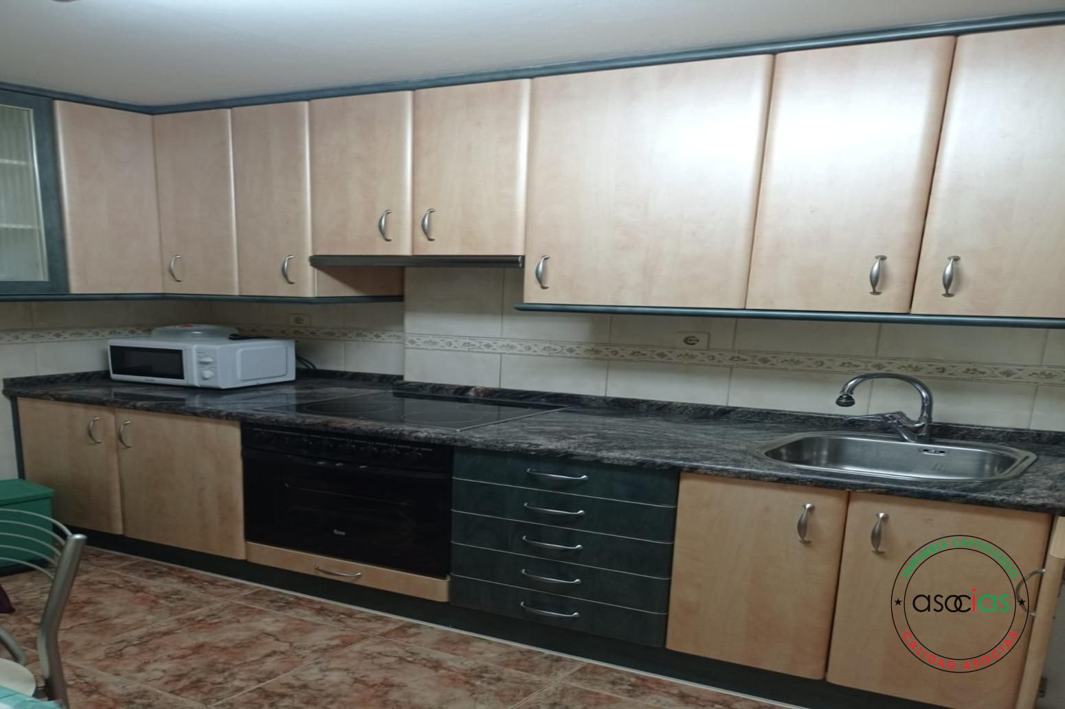Kitchen of Flat for sale in Gijón   with Heating