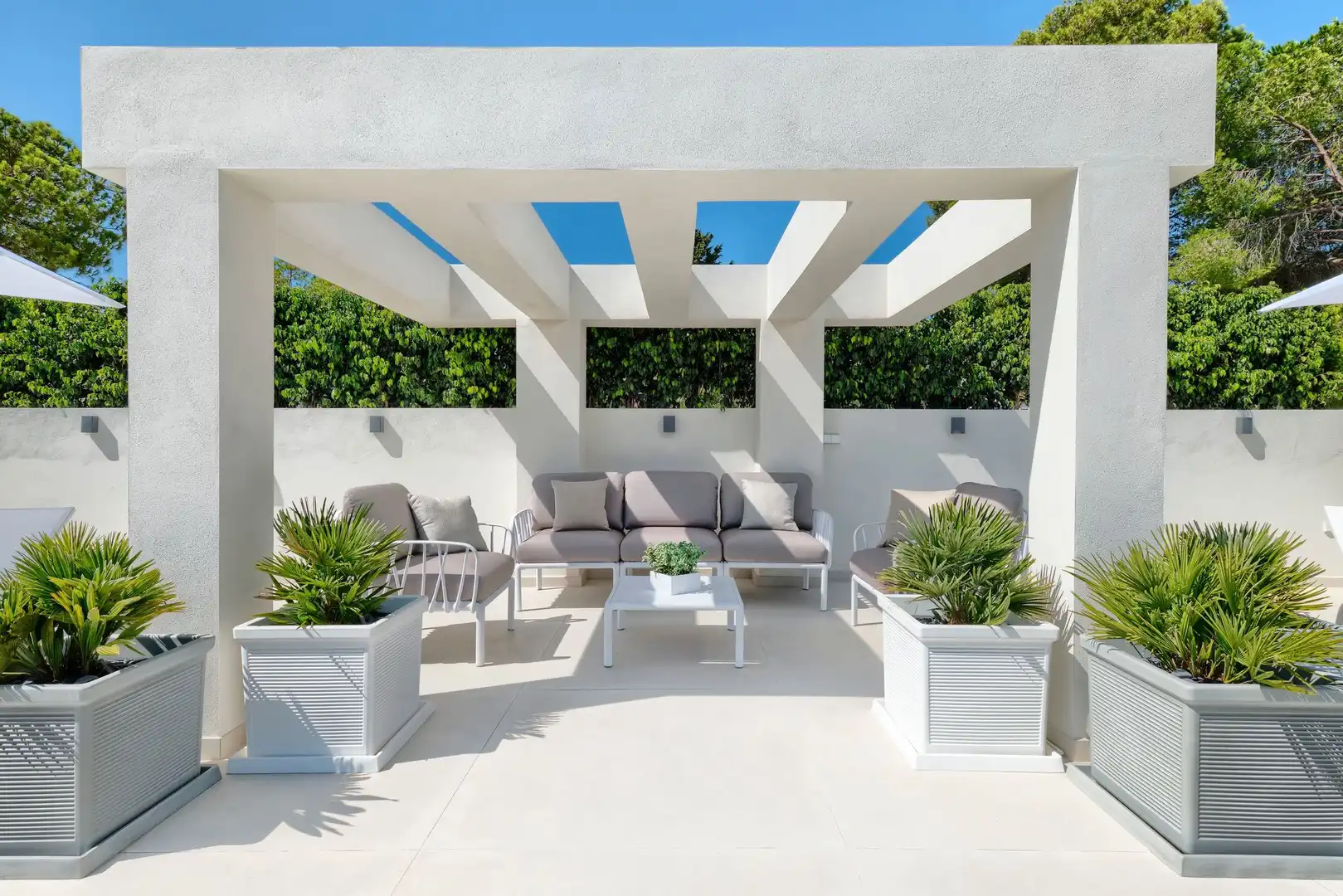 Terraza de Casa o chalet en venta en Marbella con Aire acondicionado, Calefacción y Jardín privado