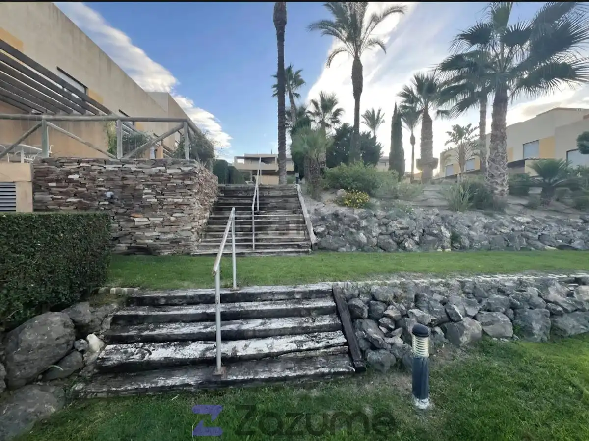 Vista exterior de Casa o xalet de lloguer en Vera amb Aire condicionat, Calefacció i Jardí privat