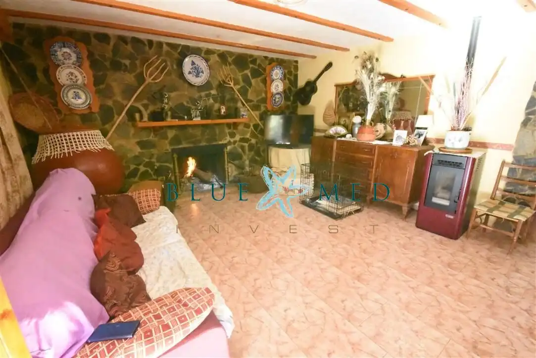 Sala de estar de Casa o chalet en venta en Ricote con Calefacción, Jardín privado y Terraza