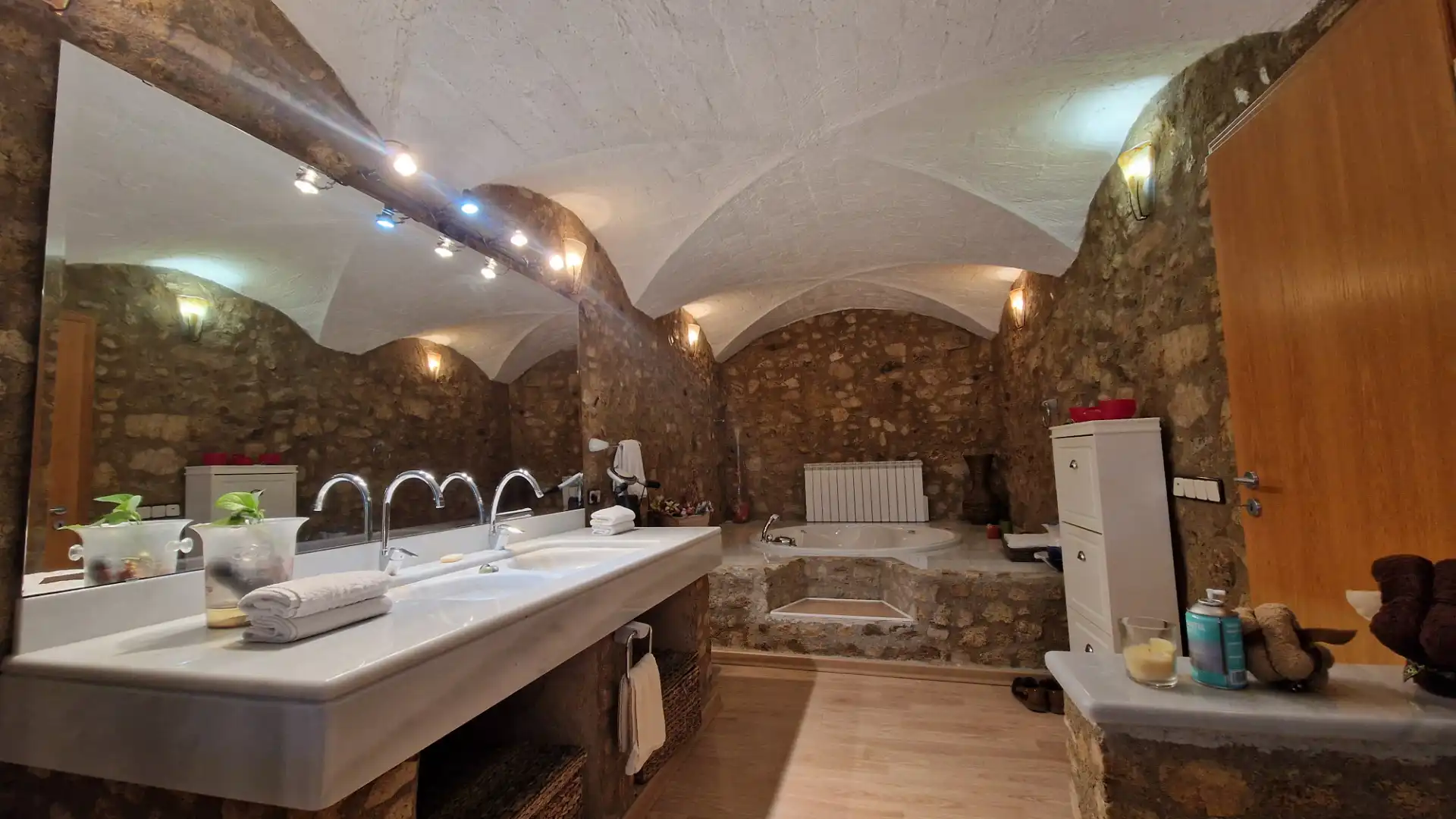 Baño de Casa adosada en venta en Palafolls con Aire acondicionado, Calefacción y Jardín privado