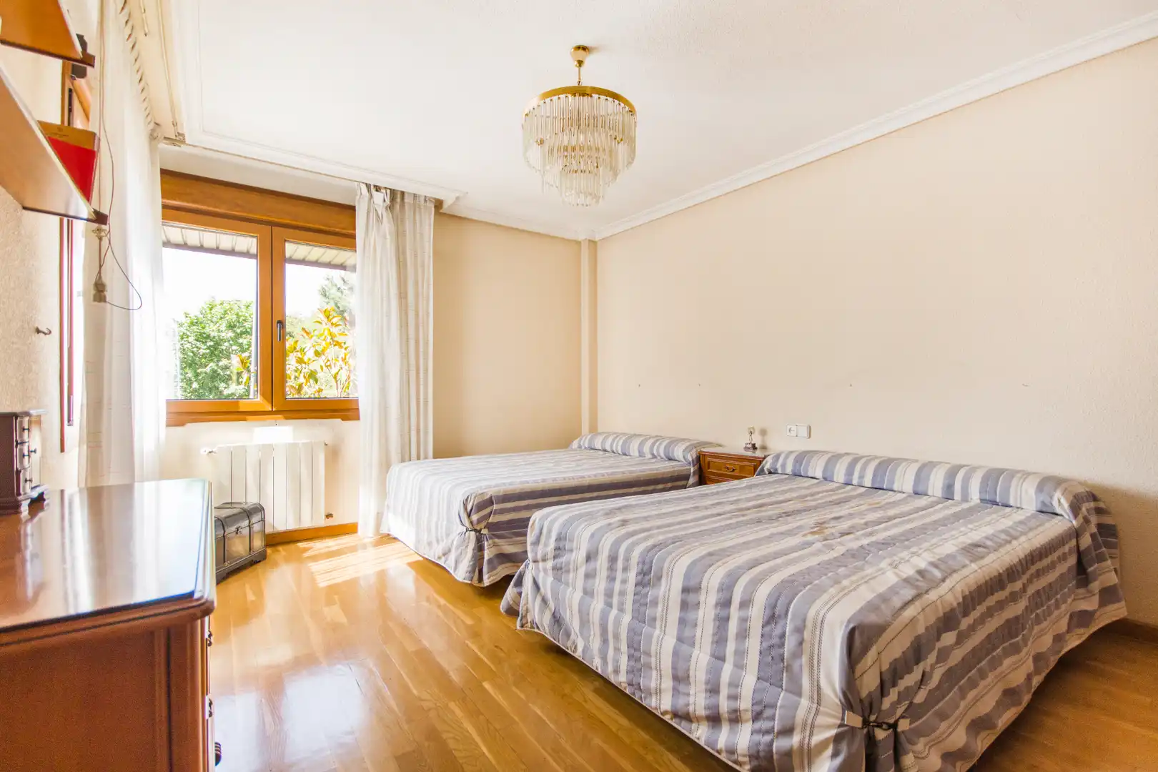 Dormitori de Casa adosada en venda en Getafe amb Aire condicionat, Calefacció i Jardí privat