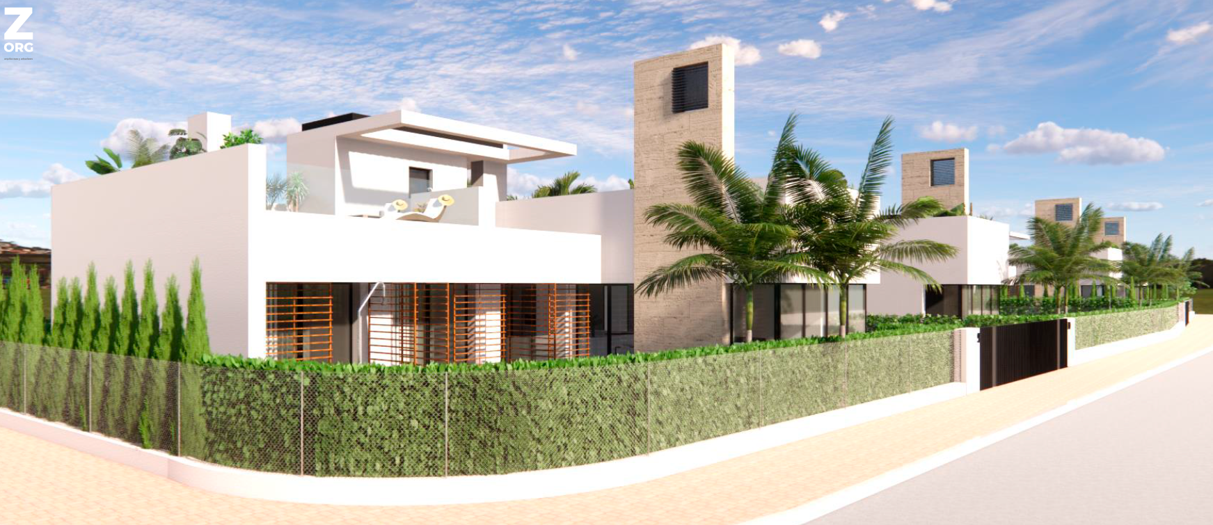 Vista exterior de Casa o chalet en venta en Torre-Pacheco con Aire acondicionado, Calefacción y Jardín privado
