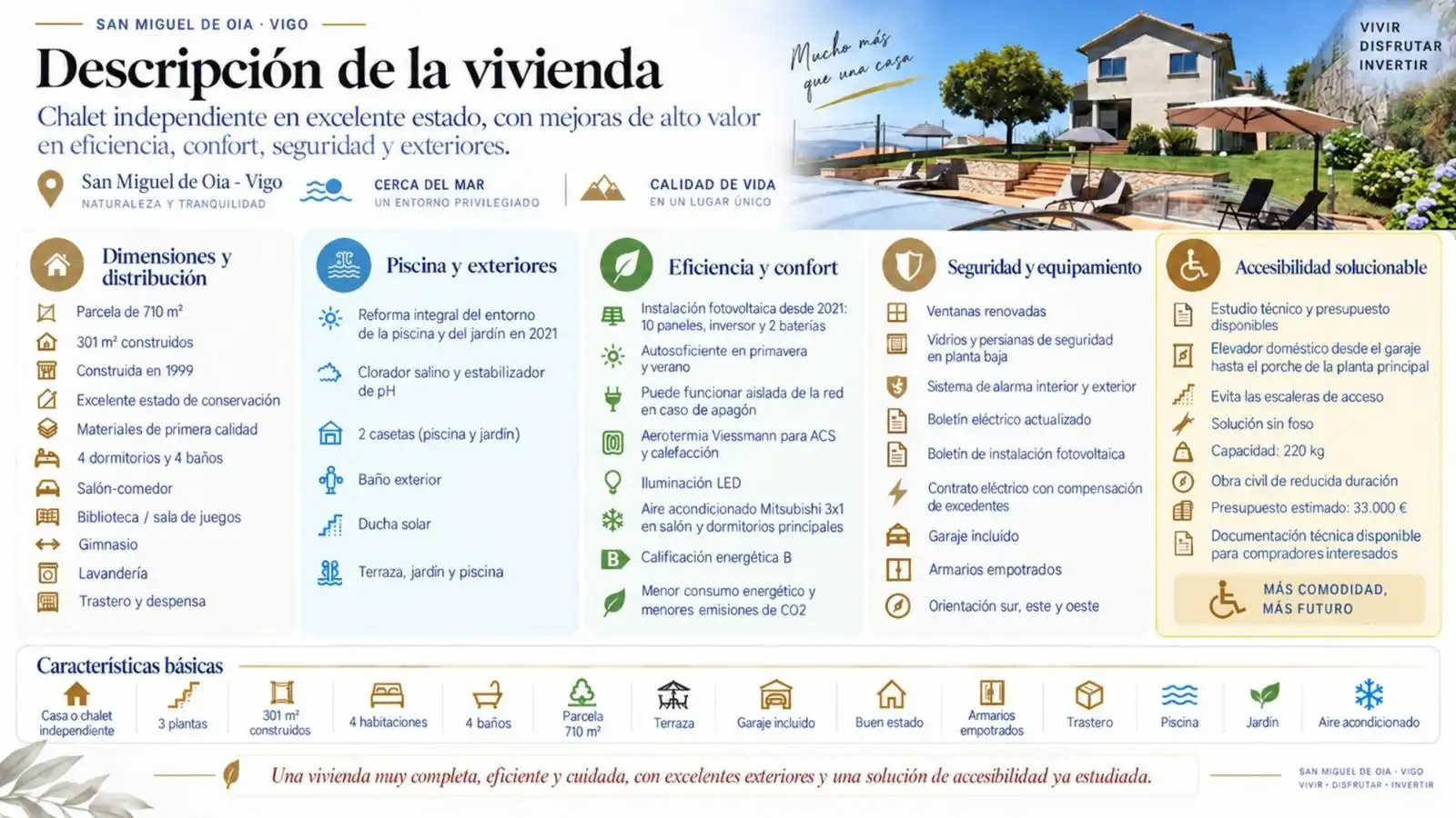 Xalet amb terrassa en venda a da Estea, imagen 99