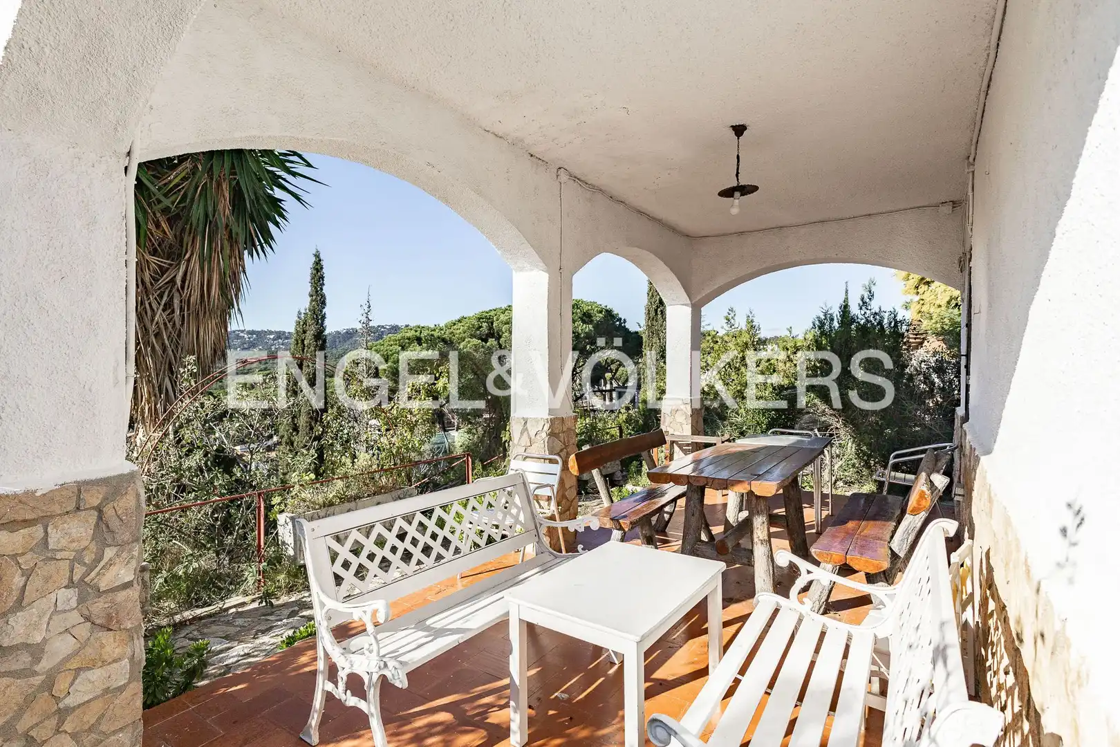 Terrassa de Casa o xalet en venda en Palafolls amb Calefacció, Jardí privat i Terrassa