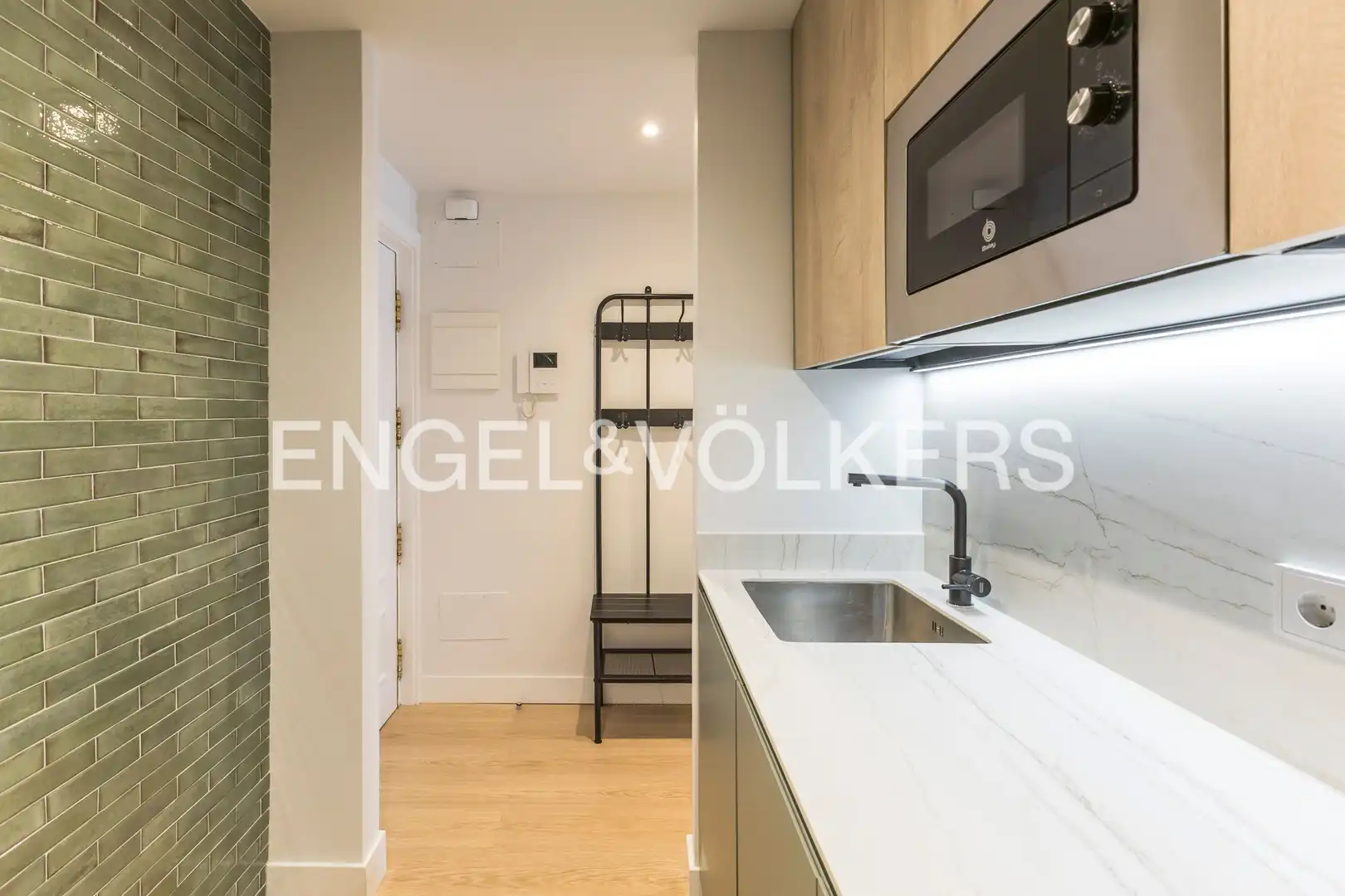 Küche von Wohnung zur Miete in Madrid mit Klimaanlage, Heizung und Terrasse